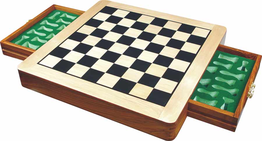 Chess set with storage discount